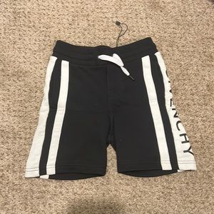 Givenchy Black and White Kids Shorts